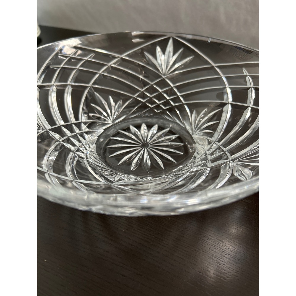 WATERFORD Marquis MAXIMILLION CENTERPIECE BOWL, Cut Lead Crystal, 12", ITALY - Picture 3 of 5